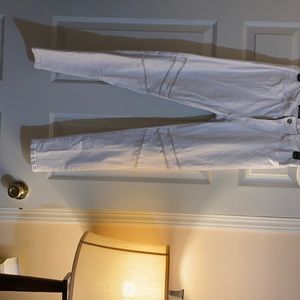 Fashion Nova size 9 White Mesh Jeans